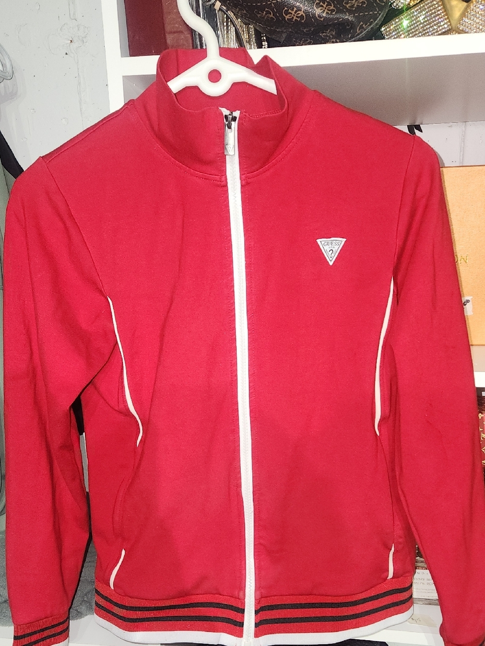 Guess Red Jacket size 12